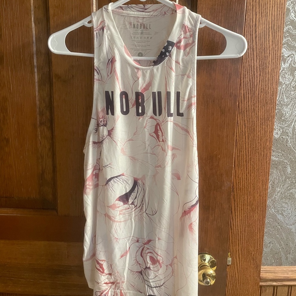 NOBULL Pink Floral Tank top